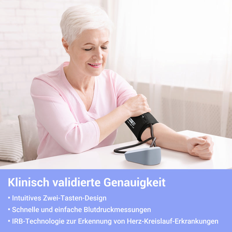 FORA® P31 Oberarm-Blutdruckmessgerät, unregelmäßige Rapid Beat Technologie, 24~43 cm Manschette