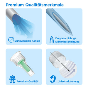 FORA Pen Nadeln 31G 5mm / 100 Stück