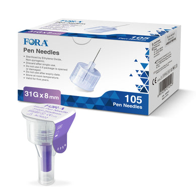 FORA Pen Nadeln 31G 8mm / 105 stück